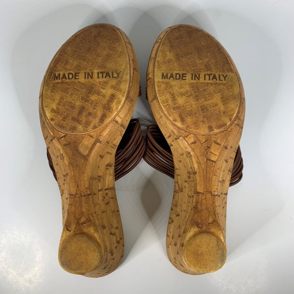 Italian Shoemaker Womens Contessa Sandals Travel Summer Casual 7M - Picture 6 of 6